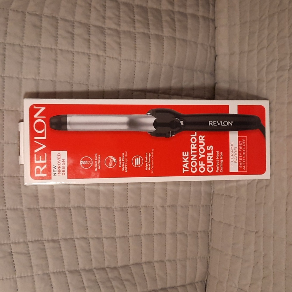 • Revlon Perfect Heat Curling Iron, Ceramic Barrel